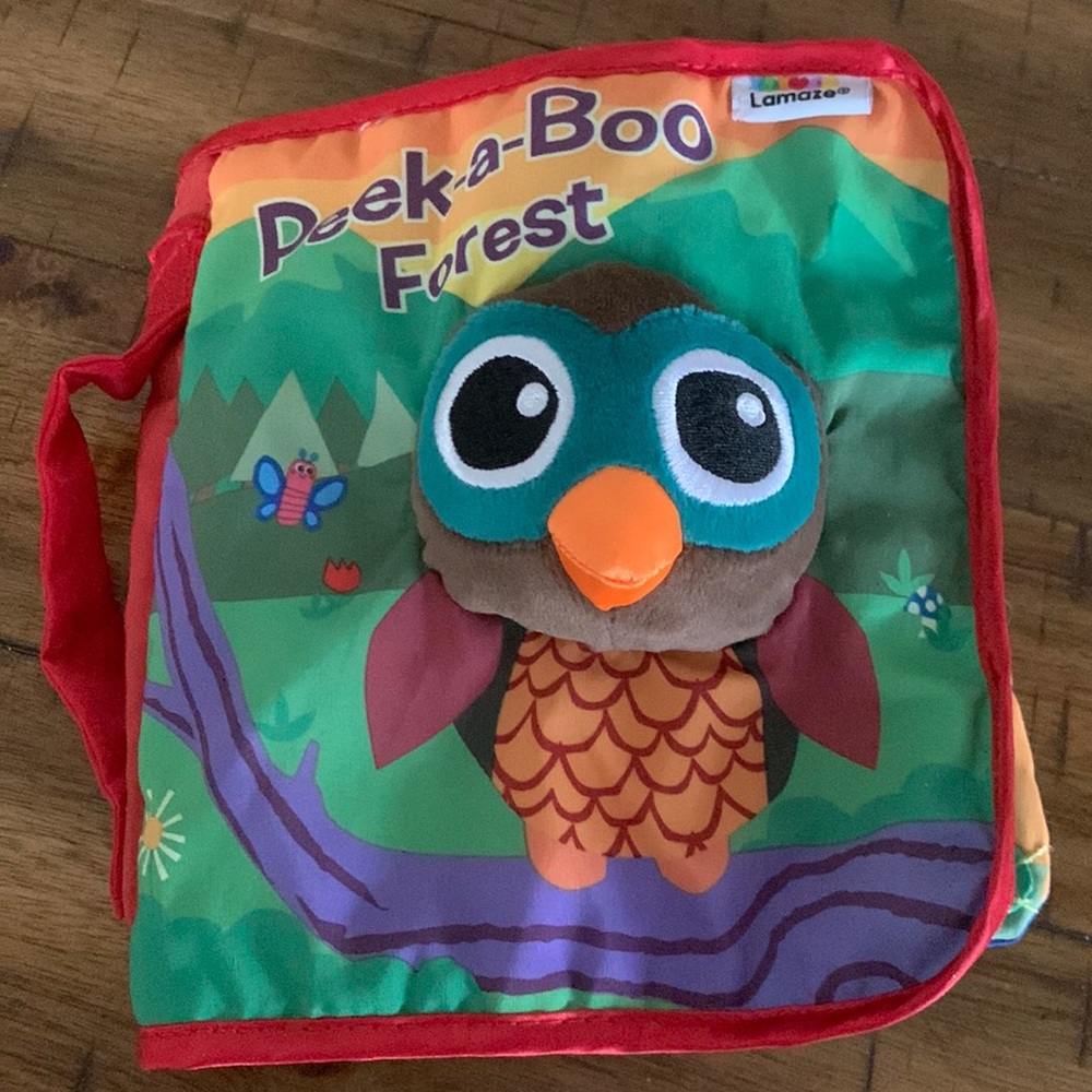Peek-A-Boo Forest Cloth Book